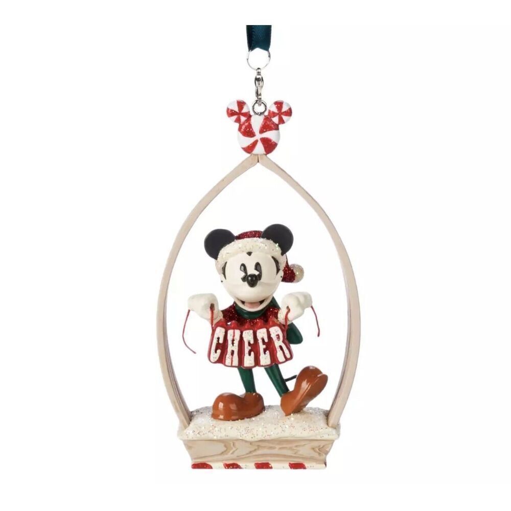 Disney 2022 Holiday Mickey Mouse Holiday "Cheer" Sketchbook Ornament